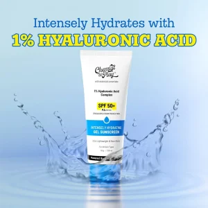 Chemist at Play Hydrating Gel Sunscreen With SPF 50+ PA++++ & 1% Hyaluronic Acid - 45 g
