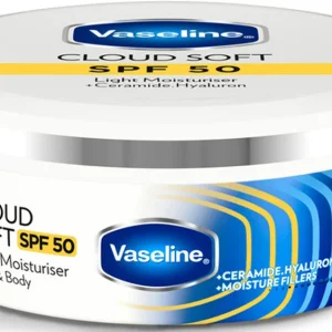 Vaseline Cloud Soft SPF 50 Light Moisturiser