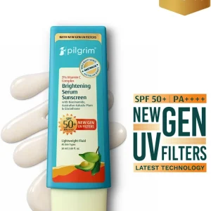 Pilgrim 5% Vitamin C Complex Brightening Serum Sunscreen SPF 50+ PA++++ - 50 ml
